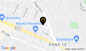 Mapa de Global UniÓn S.a. en Ciudad de Guatemala