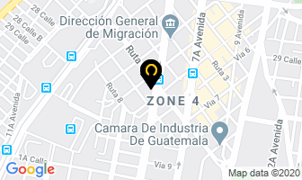 Mapa de Gnc en Ciudad de Guatemala