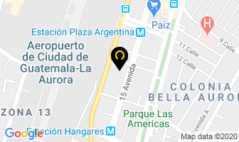 Mapa de Gremial De Exportadores en Ciudad de Guatemala