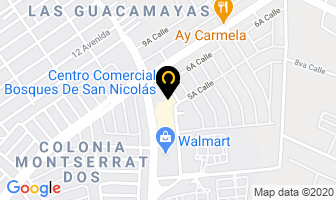 Mapa de Gruco Coning en Ciudad de Guatemala