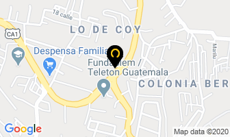 Mapa de Grupo Coinca, S.a. en Antigua Guatemala