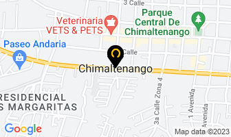 Mapa de Guatemala en Chimaltenango