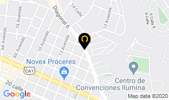 Mapa de Guatemax en Ciudad de Guatemala
