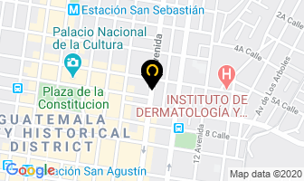Mapa de Guatesponjas en Ciudad de Guatemala