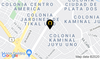 Mapa de Guatevet CentroamÉrica S.a. en Ciudad de Guatemala