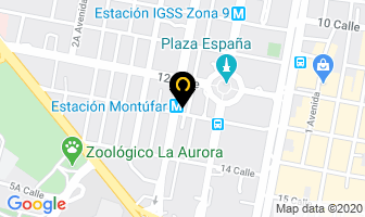 Mapa de Harmon Hall en Ciudad de Guatemala