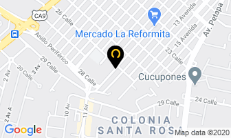 Mapa de Heliocentro en Ciudad de Guatemala