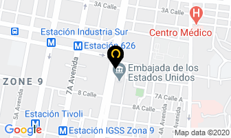 Mapa de Hill & Knowlton Guatemala S.a. en Ciudad de Guatemala