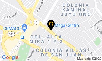 Mapa de Hiper LlavÍn en Ciudad de Guatemala