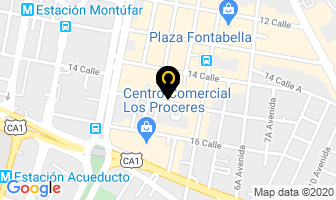 Mapa de Hobby Pros en Ciudad de Guatemala
