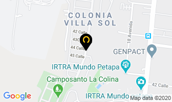 Mapa de Hogar Villasol en Ciudad de Guatemala