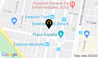 Mapa de Hogar Y Deportes en Ciudad de Guatemala
