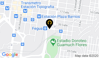 Mapa de Hogos Coffee en Ciudad de Guatemala