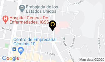 Mapa de Holy Crepes en Ciudad de Guatemala