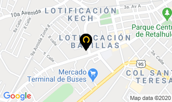 Mapa de Hospedaje San Cristobal en Retalhuleu