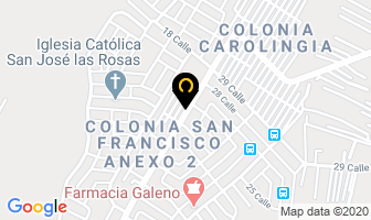 Mapa de Hospital Privado Santa Cruz en Ciudad de Guatemala