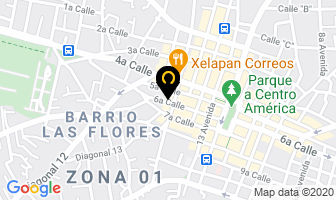 Mapa de Hostal Don Diego en Quezaltenango