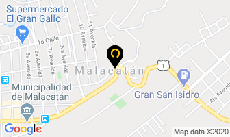 Mapa de Hotel Adalmar en Malacatán