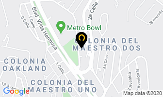 Mapa de Hotel Ajbe en Antigua Guatemala