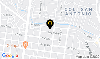 Mapa de Hotel Canada en Quezaltenango