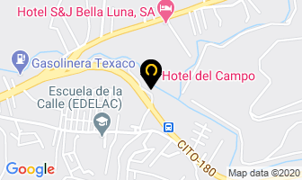 Mapa de Hotel Del Campo en Quezaltenango