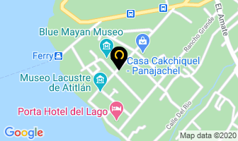 Mapa de Hotel Dos Mundos en Panajachel