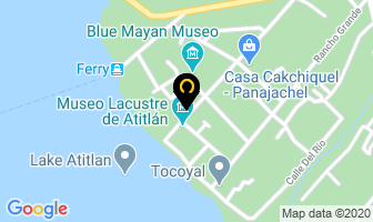 Mapa de Hotel El Centro en Panajachel