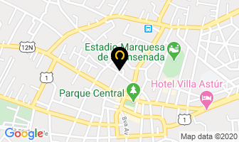 Mapa de Hotel Fairmont en San Marcos