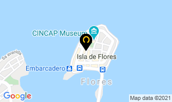 Mapa de Hotel Isla De Flores en Flores