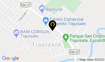 Mapa de Hotel Jireh en Tiquisate