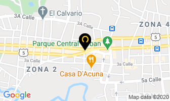 Mapa de Hotel La Posada en Cobán