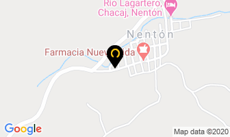 Mapa de Hotel Las Penas en Nentón