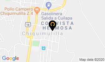 Mapa de Hotel Los Arcos en Chiquimulilla