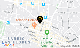 Mapa de Hotel Modelo en Quezaltenango