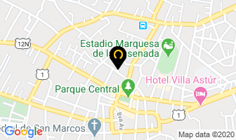 Mapa de Hotel Monte Real en San Marcos