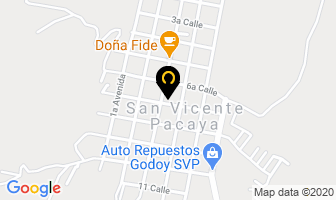 Mapa de Hotel Pacaya en Escuintla