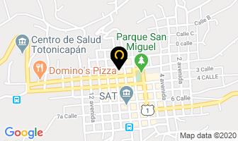 Mapa de Hotel Paco Centro en Totonicapán