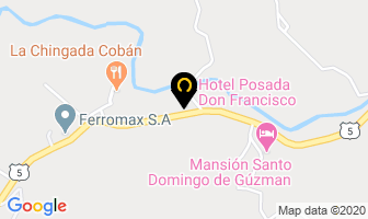 Mapa de Hotel Posada Don Francisco en Cobán