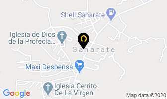 Mapa de Hotel Y Piscinas Oasis en Sanarate
