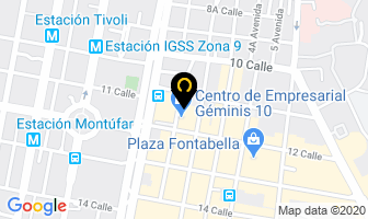Mapa de House & Green en Ciudad de Guatemala