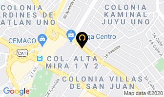 Mapa de Hy Seals, S.a. en Ciudad de Guatemala