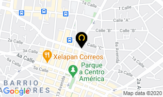 Mapa de I N E L E C en Quetzaltenango