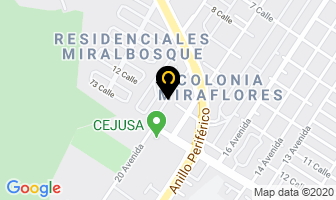 Mapa de Ibs Distribuciones en Ciudad de Guatemala