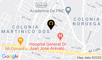 Mapa de Icala Tomas en Ciudad de Guatemala