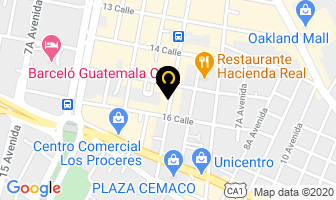 Mapa de Icepaz en Ciudad de Guatemala