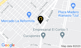 Mapa de Icssa en Ciudad de Guatemala