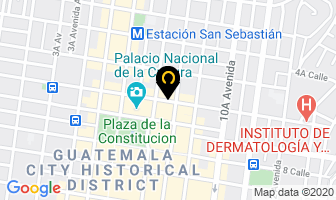 Mapa de Ideart Studio en Ciudad de Guatemala