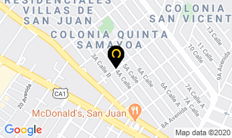 Mapa de Imatex en Ciudad de Guatemala