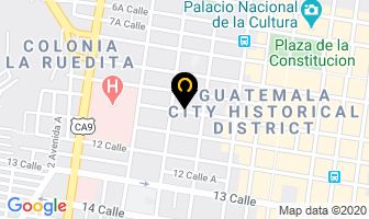 Mapa de Imepre en Ciudad de Guatemala