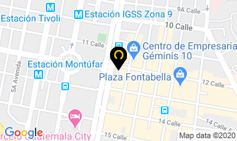 Mapa de Importadora Alvarez en Ciudad de Guatemala